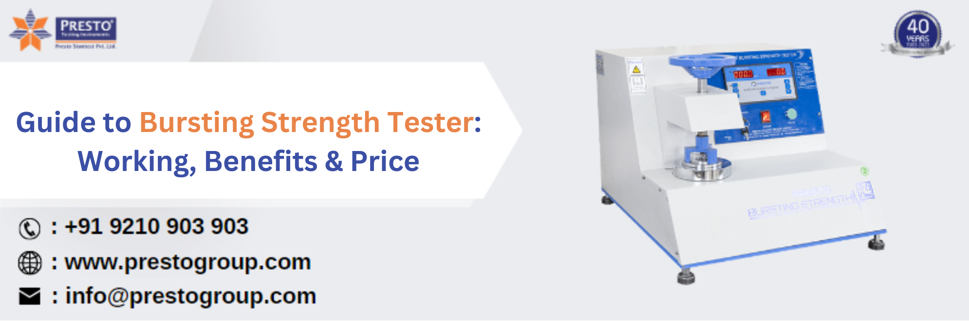 Guide to Bursting Strength Tester: Working, Benefits & Price